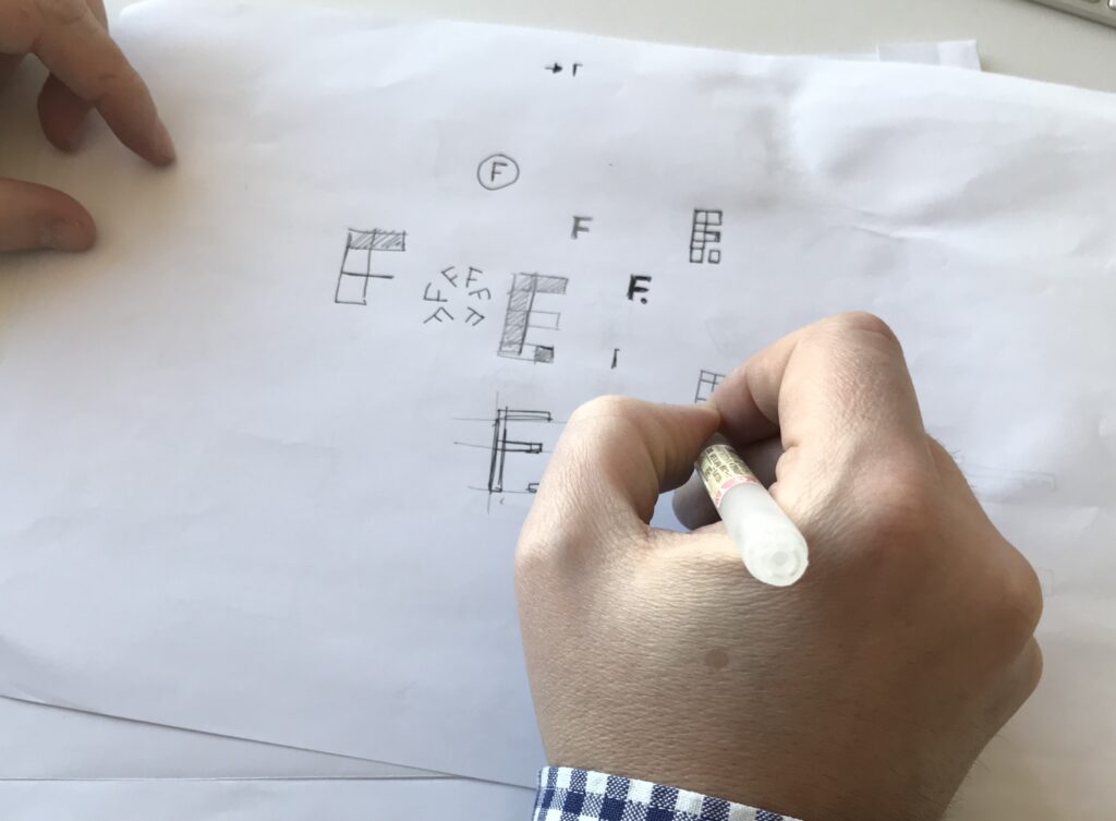 creación del nuevo logo