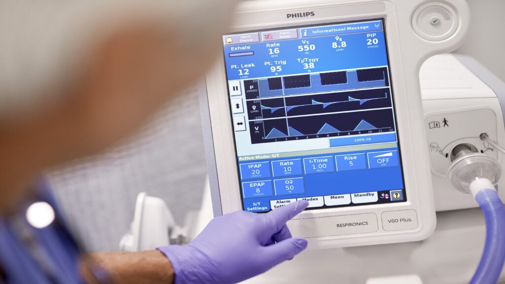 Respiradores de Phlips