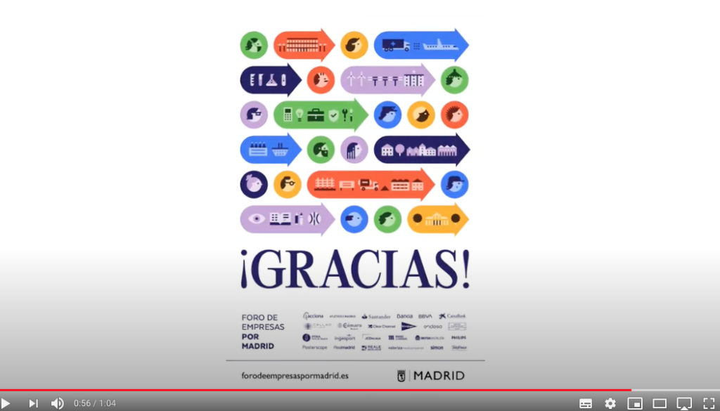video agradecimiento