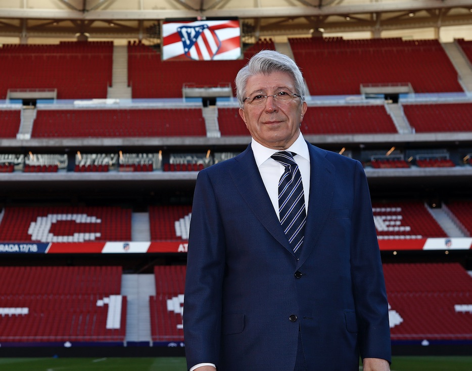 Enrique cerezo, presidente el AT. de Madrid