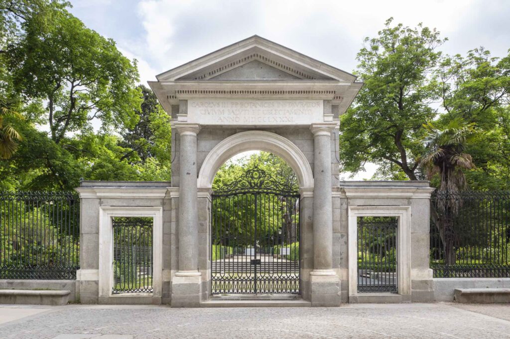 Jardín Botánico entrada