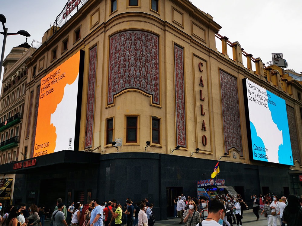 Campaña Come con cabeza