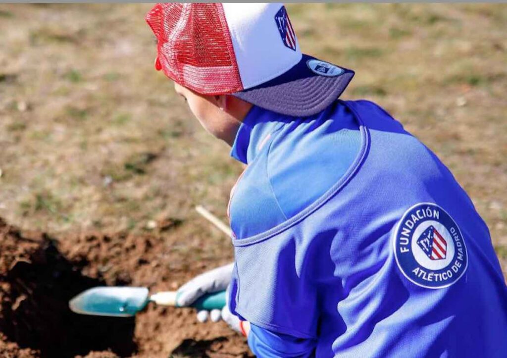 atletico de Madrid acción social