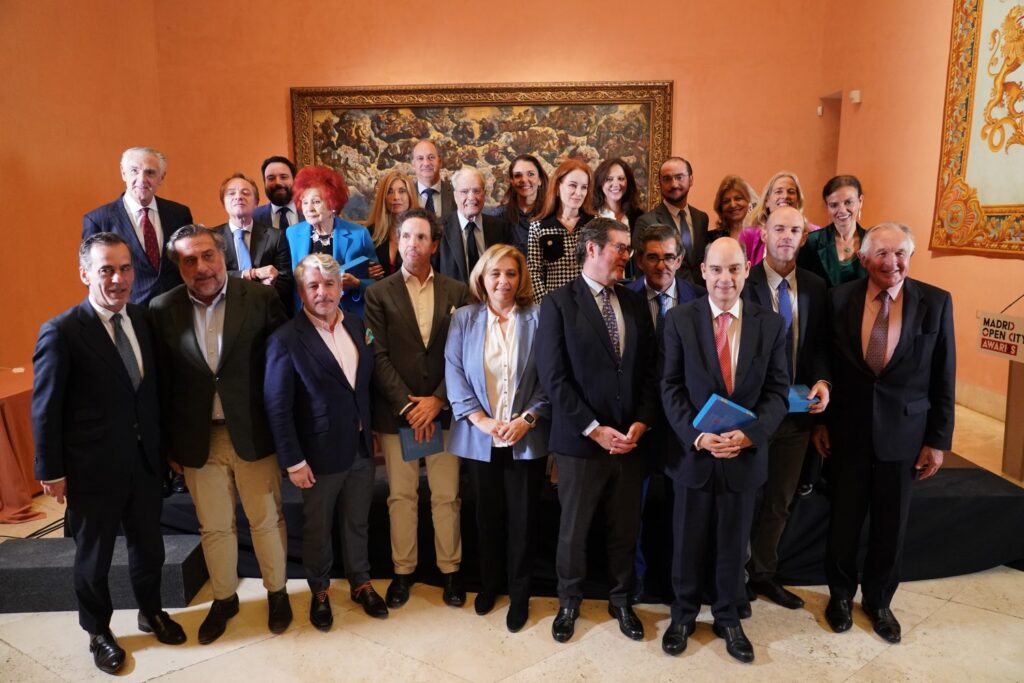 La vicealcaldesa de Madrid, Inma Sanz, ha participado en la ceremonia de entrega de la segunda edición de los galardones Madrid Open City.