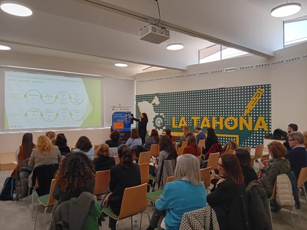 Presentación balance convocatoria subvenciones AE Imagen de la presentación balance convocatoria subvenciones AE