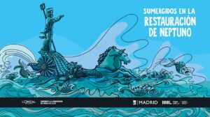 Restauración de la fuente de Neptuno
