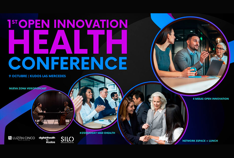 𝗧𝗵𝗲 𝗢𝗽𝗲𝗻 𝗜𝗻𝗻𝗼𝘃𝗮𝘁𝗶𝗼𝗻 𝗛𝗲𝗮𝗹𝘁𝗵 𝗖𝗼𝗻𝗳𝗲𝗿𝗲𝗻𝗰𝗲, el primer evento de innovación abierta organizado por Digital4Health Worldwide & SILO.