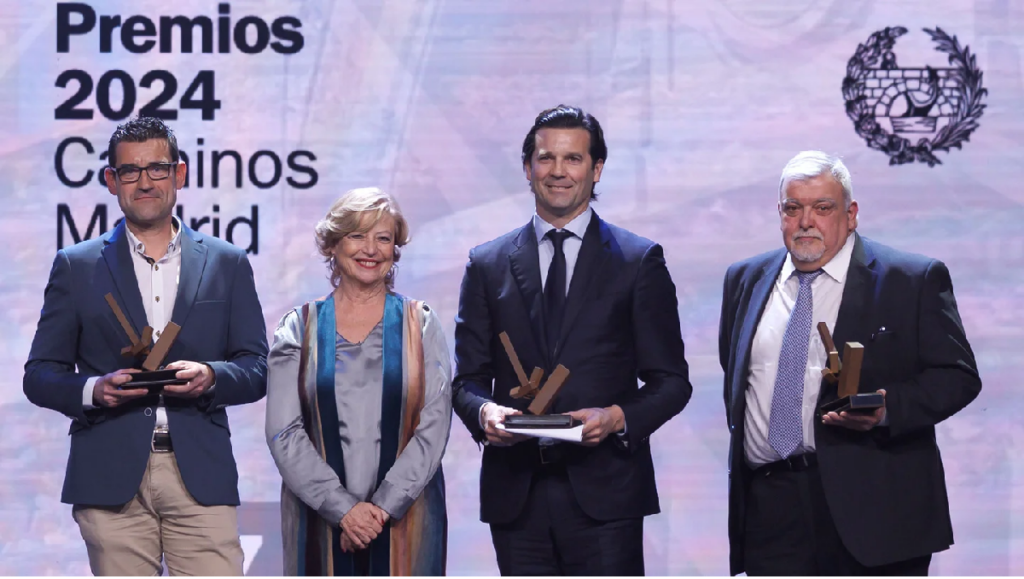El Santiago Bernabéu, galardonado en los Premios Caminos Madrid 2024