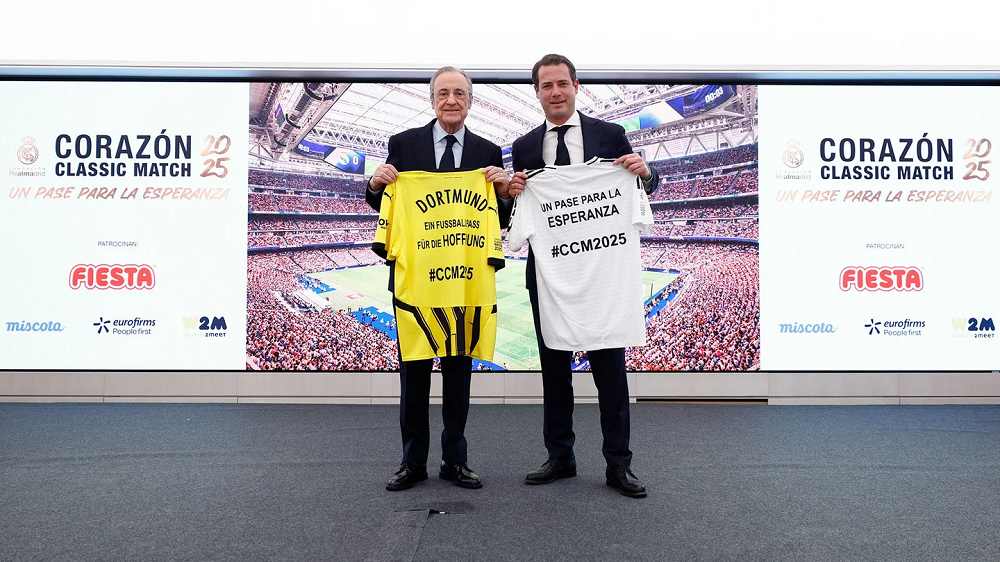 La Fundación Real Madrid presenta el Corazón Classic Match 2025 ‘Un pase para la esperanza’