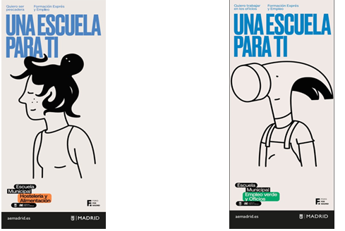 El Foro por Madrid colabora en la campaña de comunicación de dos nuevas escuelas municipales de oficios