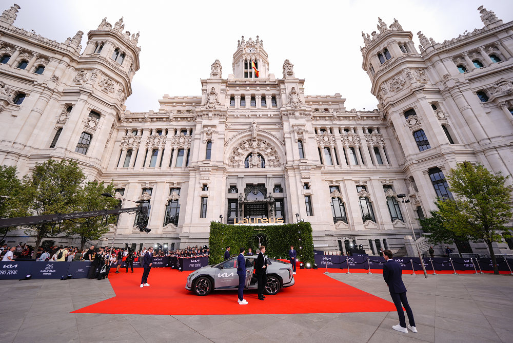 Madrid acoge la 27ª edición de los Laureus World Sports Awards en el Palacio de Cibeles