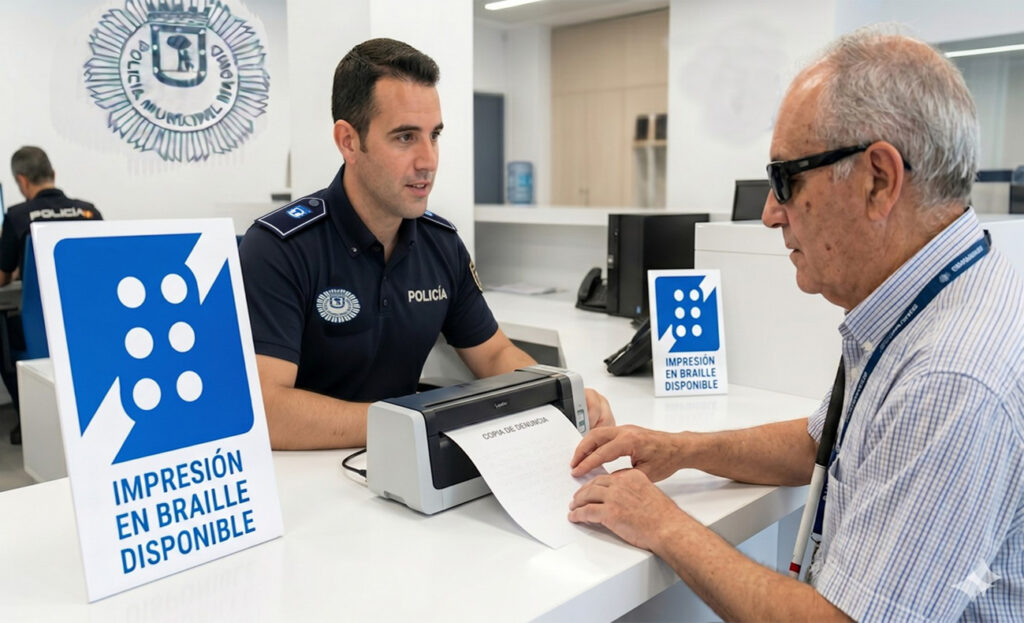 Sistema de toma de denuncias para personas con discapacidad | wemadrid