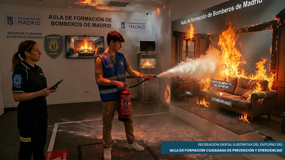 Aula de Formación Ciudadana en Prevención y Emergencias | wemadrid
