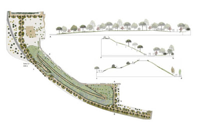 Acaban las obras de Bosque Metropolitano en Orcasitas, cruce de la M-40 y A-42, con 550 nuevos árboles