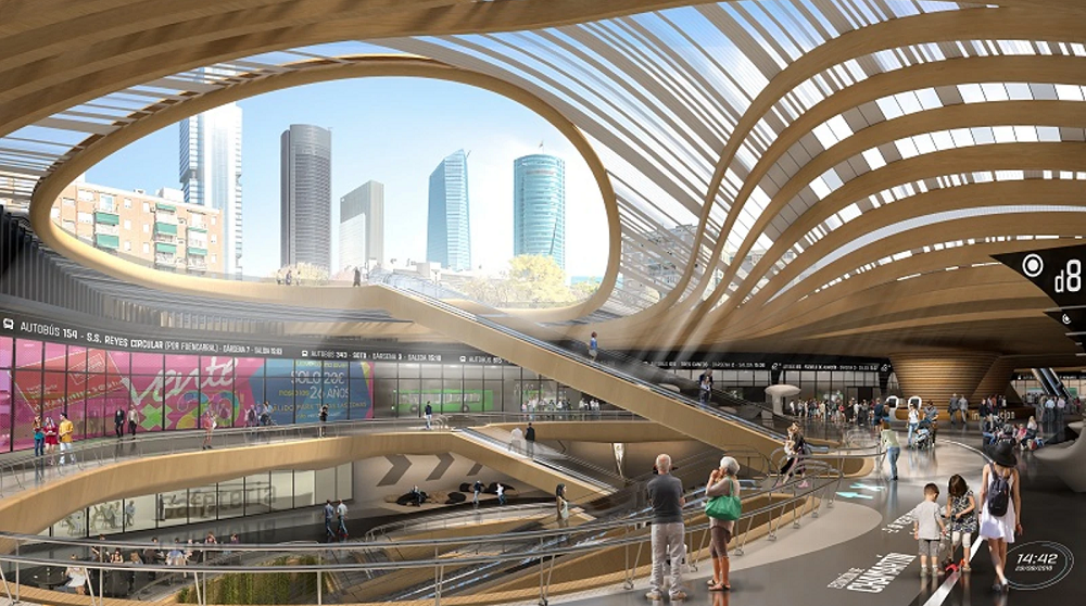 La transformación de la estación de tren Madrid Chamartín-Clara Campoamor impulsa un nuevo referente para la Publicidad Exterior en España