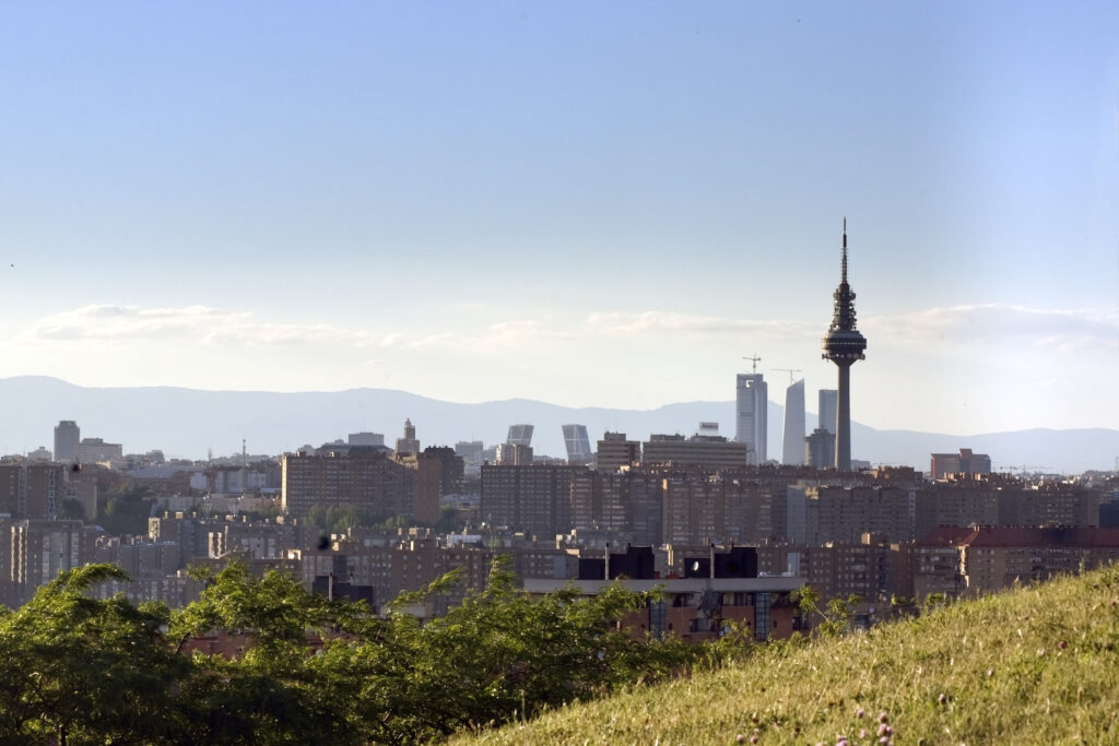 sky line de Madrid
