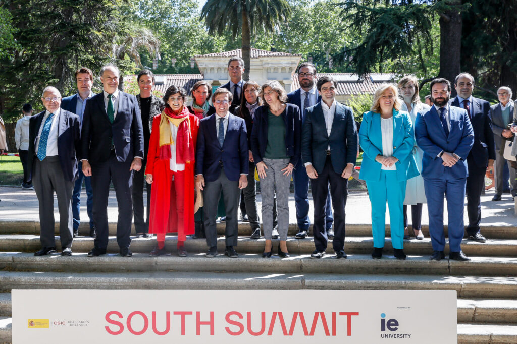 Almeida en la presentación del South Summit 2024