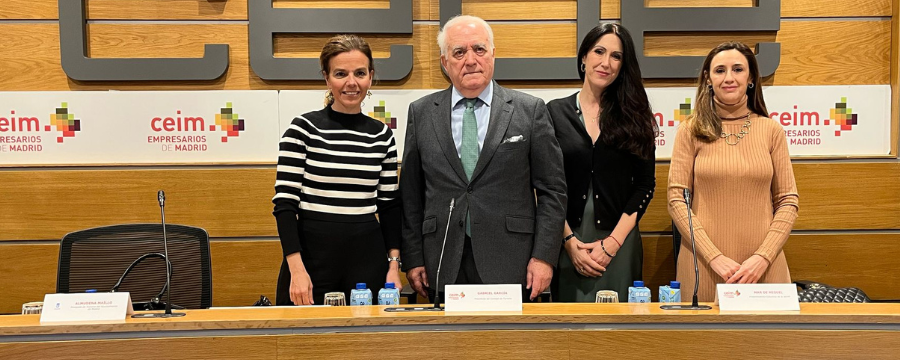 Maíllo presentó ante los empresarios madrileños el Plan Estratégico de Turismo del ayuntamiento de Madrid.