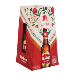 Mahou celebra el San Isidro llevando el clavel de la fiesta patronal madrileña a su marca.