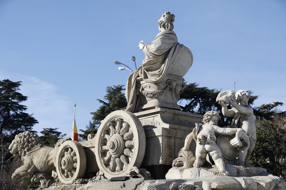 Fuente de Cibeles. Imagen de archivo.