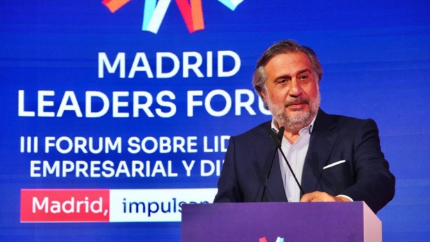 Ángel Asensio en el Madrid Leaders Forum de 2025.