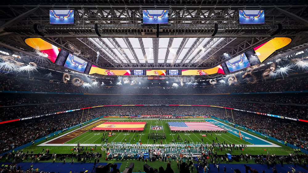 Madrid disfruta del primer partido de la NFL en España