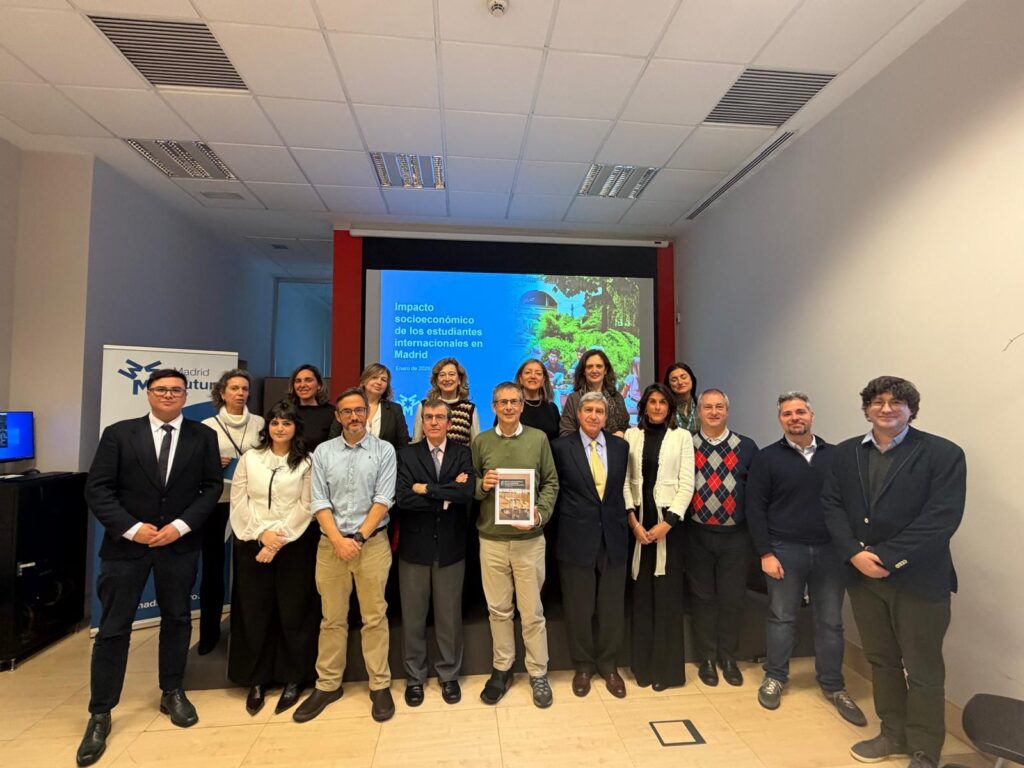 Presentación del informe sobre el Impacto socioeconómico de los estudiantes internacionales en Madrid