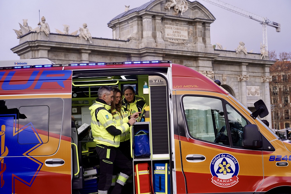 El Ayuntamiento de Madrid apuesta por las nuevas tecnologías para reforzar la asistencia sanitaria de SAMUR-Protección Civil